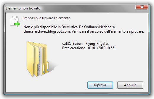 Come eliminare file e cartelle impossibile trovare l’elemento